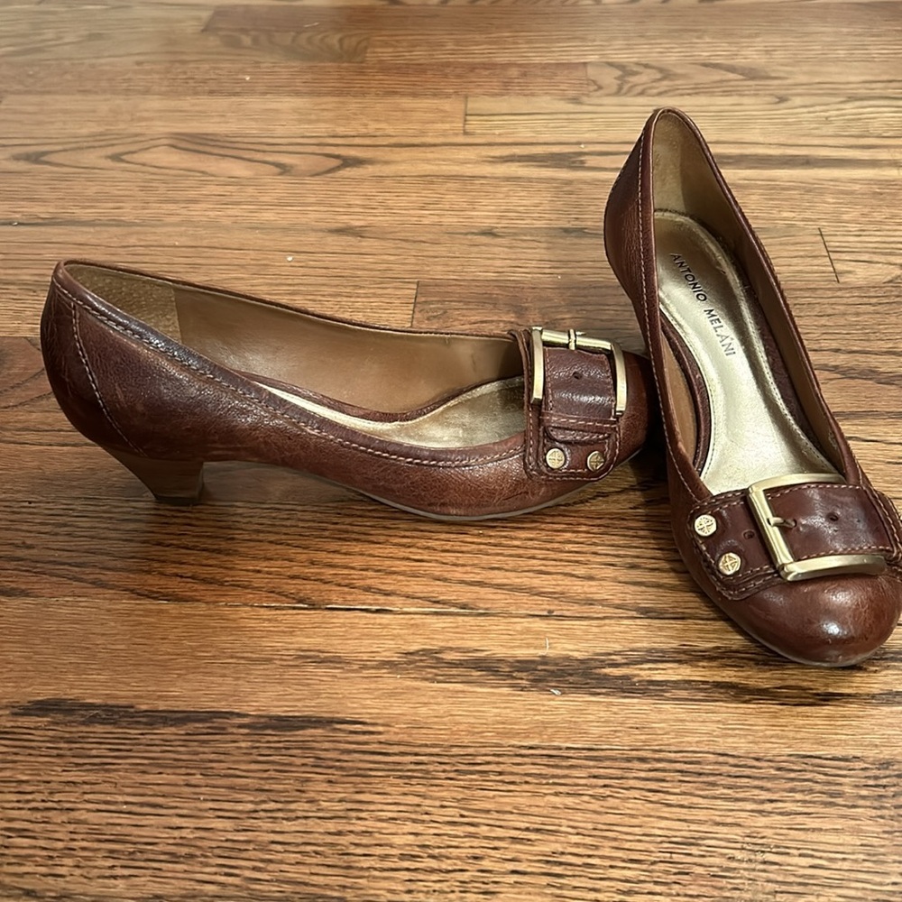 Antoni Melani leather pumps. - Picture 2 of 4